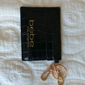 Bebe Black c.c. wristlet. NWOT